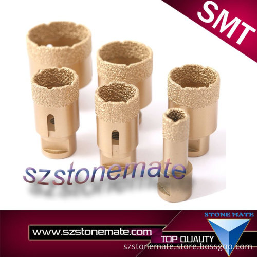 high quality vacuum brazed core drill bits